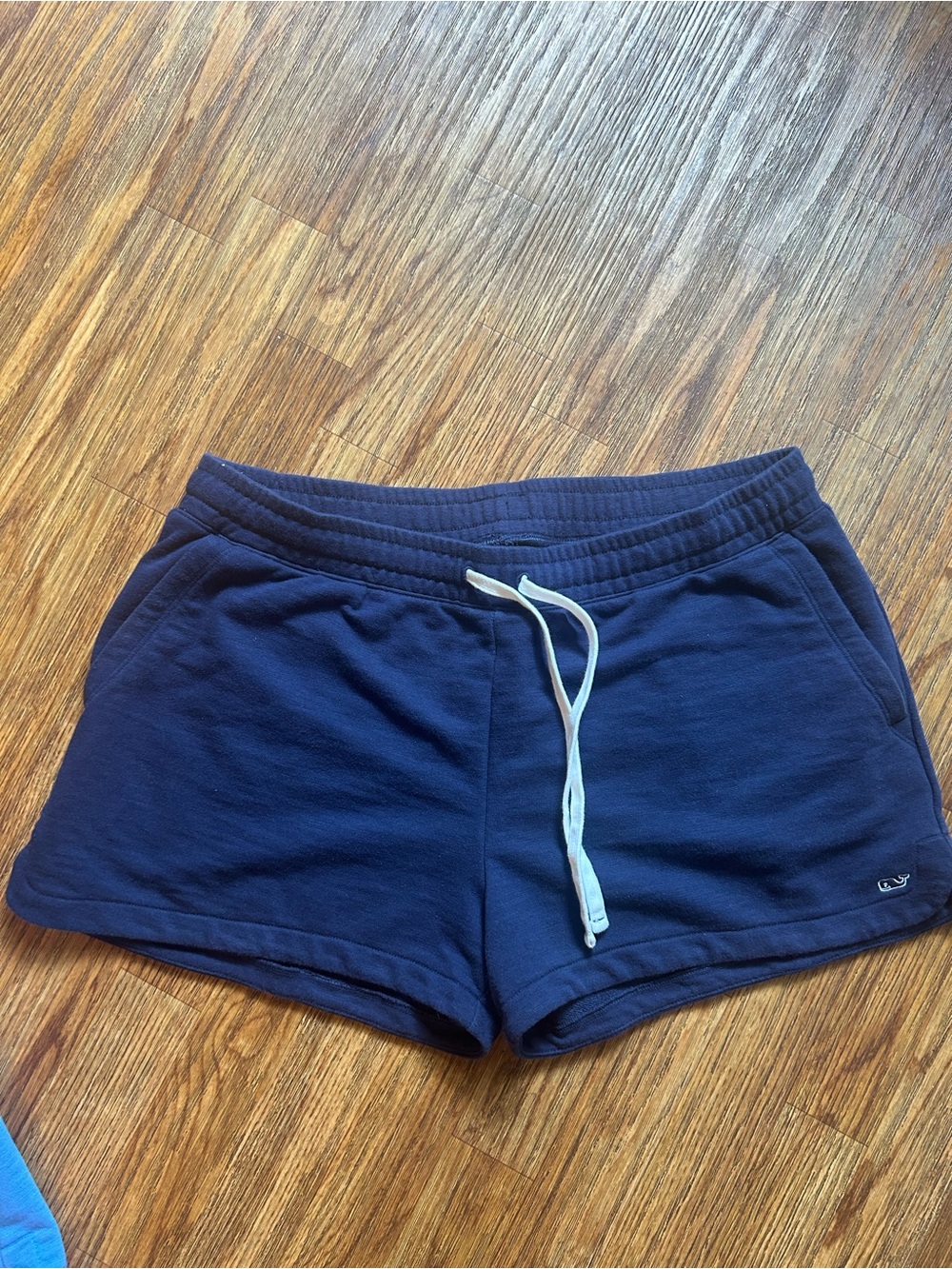 Vineyard Vines Navy Blue Drawstring Shorts- L